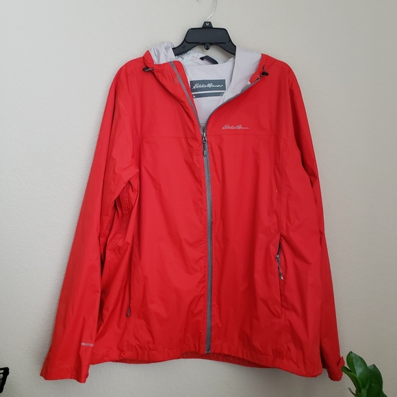 men's cloud cap lightweight rain jacket